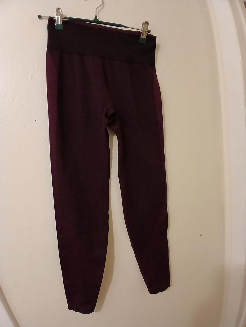 Victoria's Secret PINK Seamless High Waist Leggings in Burgundy Burgundy
